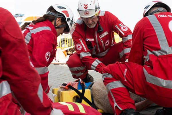 Corso di primo soccorso della Croce Rossa Italiana